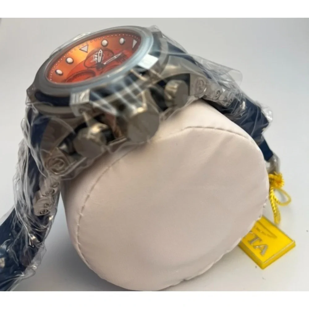 #W035 Invicta NFL Denver Broncos 30232 Swiss Quartz 53mm Men's Watch